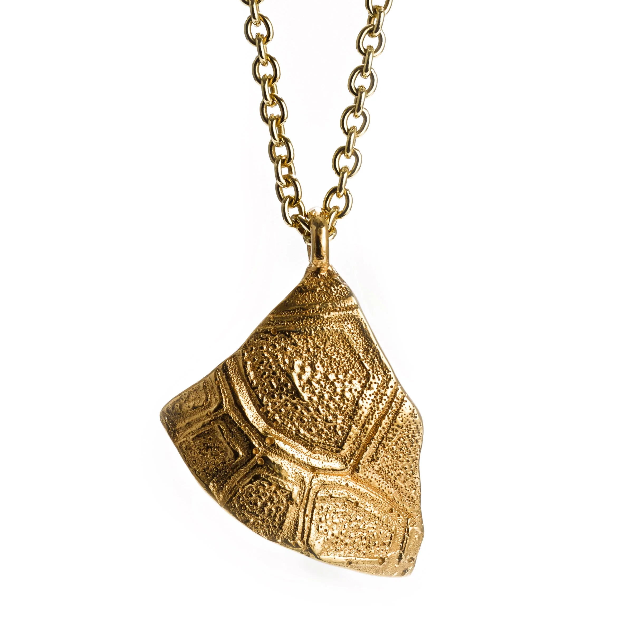 Broken Tortoise Shell Pendant — EMILY FRANCES BARRETT